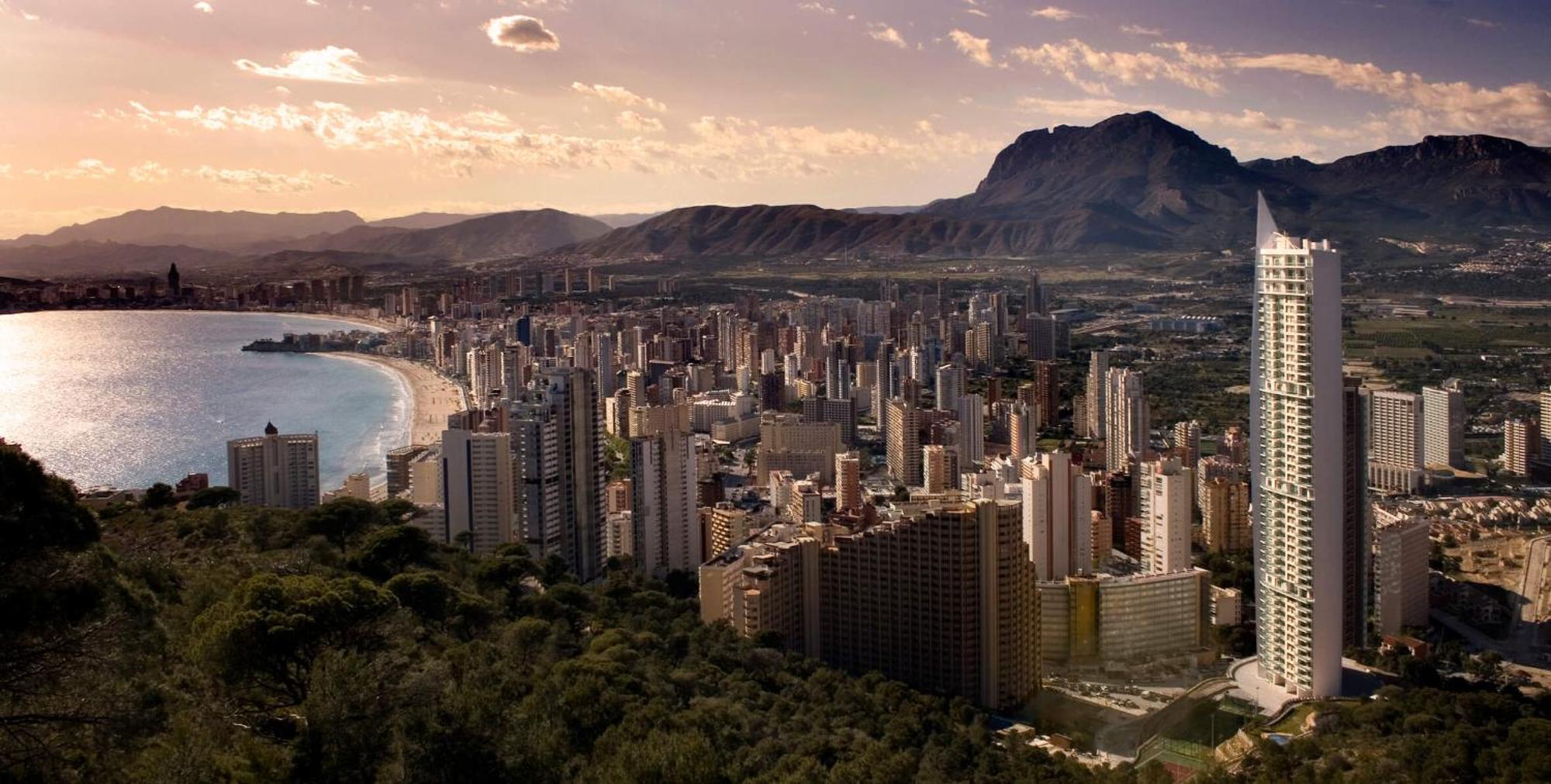 Skyscraper Apartment With Panoramic Views - Floor 38 Benidorm Esterno foto