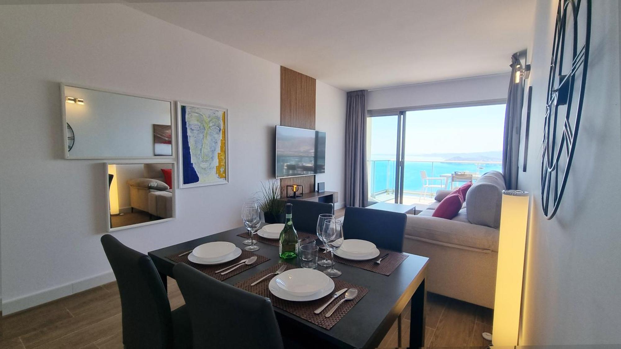 Skyscraper Apartment With Panoramic Views - Floor 38 Benidorm Esterno foto