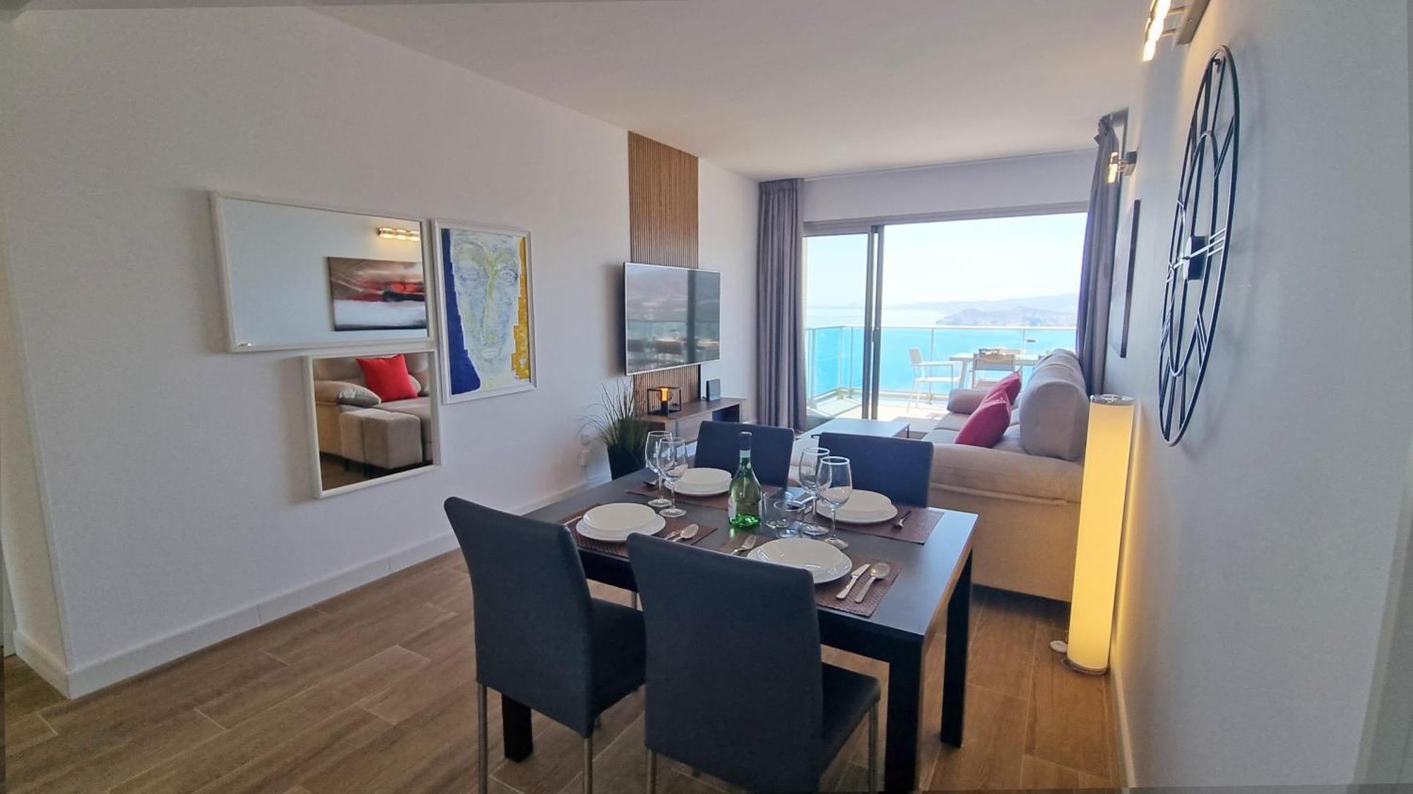 Skyscraper Apartment With Panoramic Views - Floor 38 Benidorm Esterno foto